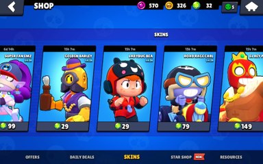 Brawl stars barley new skin opening 