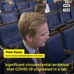 Jen Psaki and Peter Doocy Go Head-to-Head Over COVID-19 Conspiracy Theory