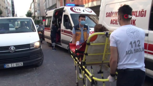 6 katlı binada yangın paniği: Mahsur kalan 25 kişiyi itfaiye ekipleri kurtardı