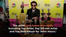 The Weeknd Sweeps the 2021 Billboard Music Awards