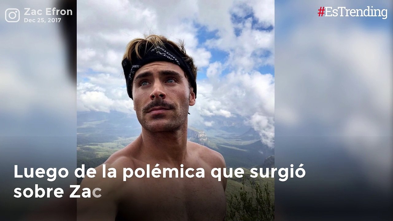 Zac Efron reapareció y dejó ver su rostro tras polémica foto: ¿Cómo se ve ahora?