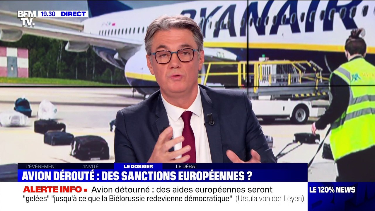 Avion dérouté en Biélorussie : des sanctions européennes ? - 24/05