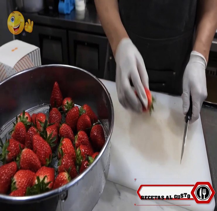 Postre de Fresa