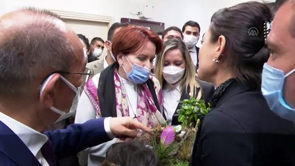 ISPARTA - Akşener esnaf ziyaretinde bulundu