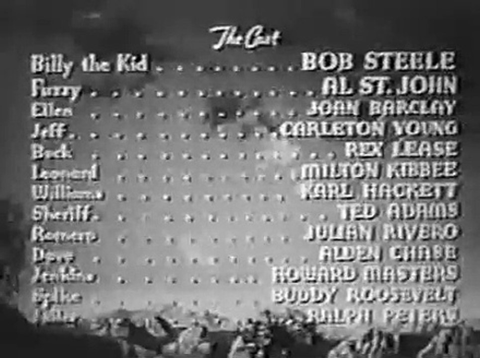 Billy The Kid's Range War (1941)
