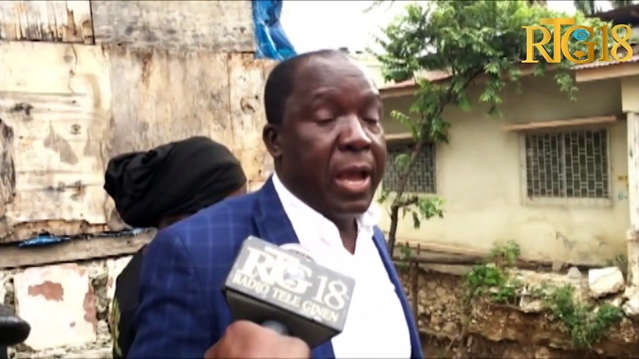 Nader Joiseus minis TPTC a vizite chantye konstriksyon dalo drenaj Rue Boucard pou gade eta avansman