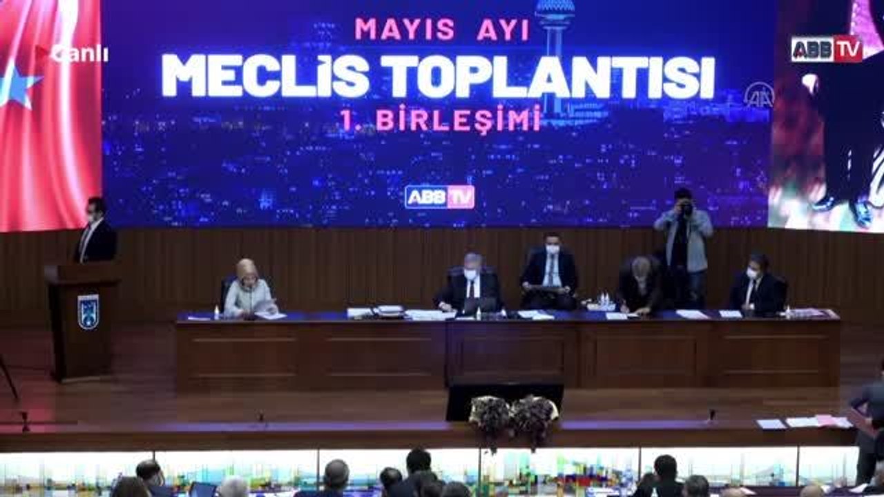 Ankara Büyükşehir Belediye Meclisi mayıs ayının ilk toplantısını yaptı