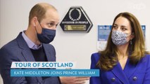 Kate Middleton Joins Prince William as They Step Out on Their Mini-Tour of Scotland!