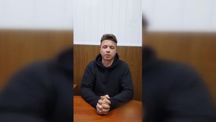 Belarus'ta bomba ihbarıyla indirilen uçakta gözaltına alınan gazetecinin ilk ifadesi basına yansıdı