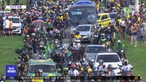 [이 시각 세계] 브라질 대통령, 지지자들과 방역 수칙 어기며 '노 마스크' 행진