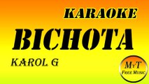 Karaoke - BICHOTA - KAROL G - Instrumental - Letra - Lyrics
