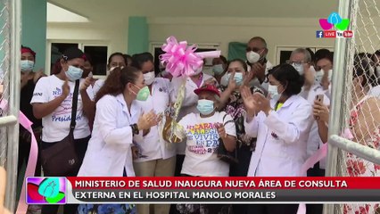 Ministerio de Salud inaugura área de consulta externa en el Hospital Manolo Morales