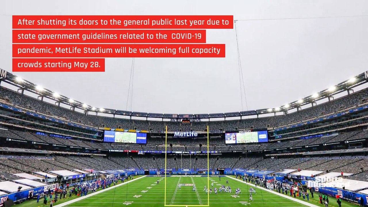 MetLife Stadium Opens for Full Capacity at Giants, Jets Games this Fall