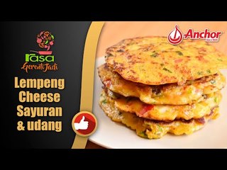 Lempeng Cheese Sayuran & Udang | Gerenti Jadi