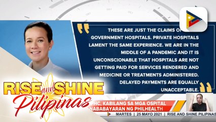Sen. Poe, muling nanawagan sa PhilHealth na madaliin ang pagbabayad sa kanilang atraso