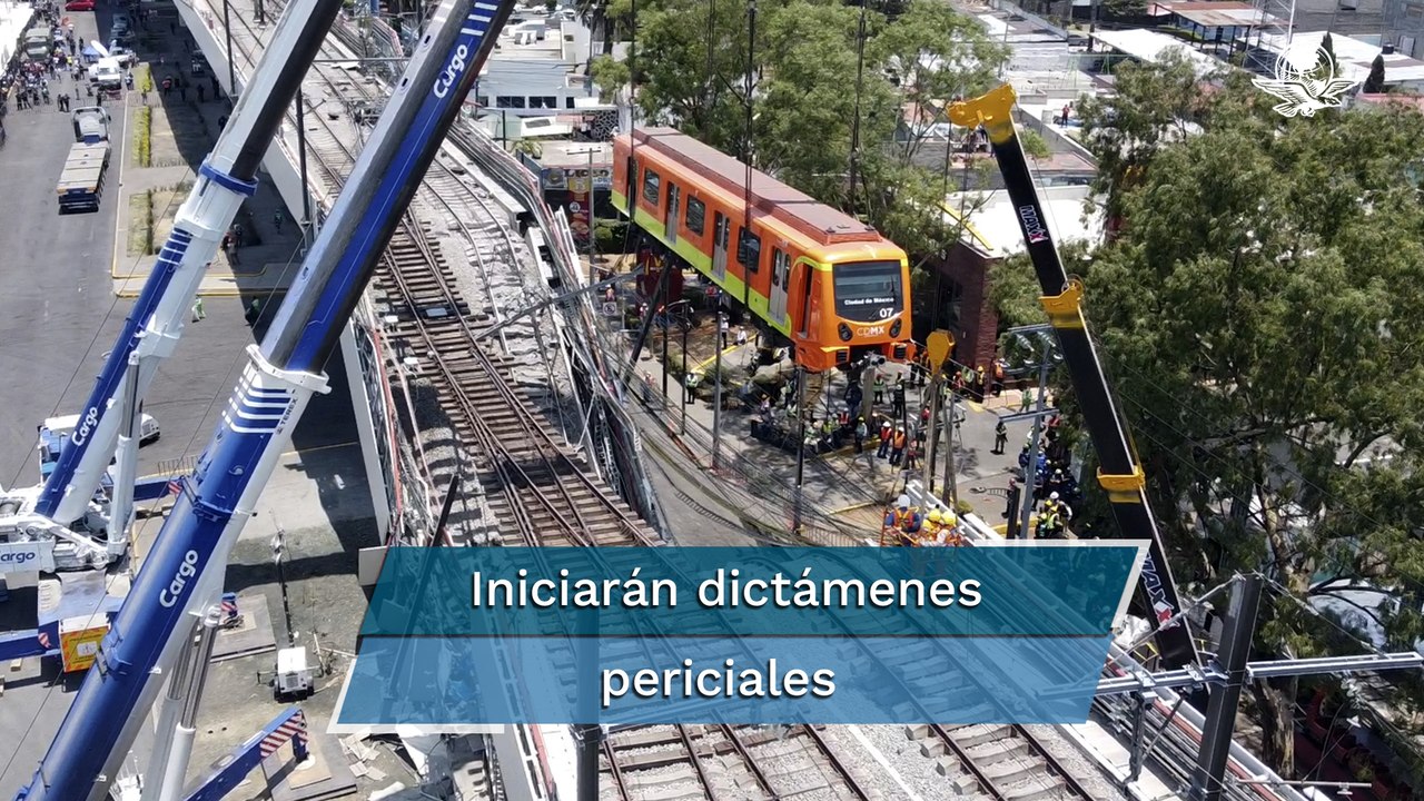 Analizan “caja negra” del tren siniestrado en la Línea-12 del Metro