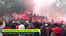 Lille celebrate Ligue 1 title with trophy parade