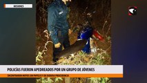 Policías de Misiones fueron apedreados por un grupo de jóvenes luego de secuestrar unas motocicletas