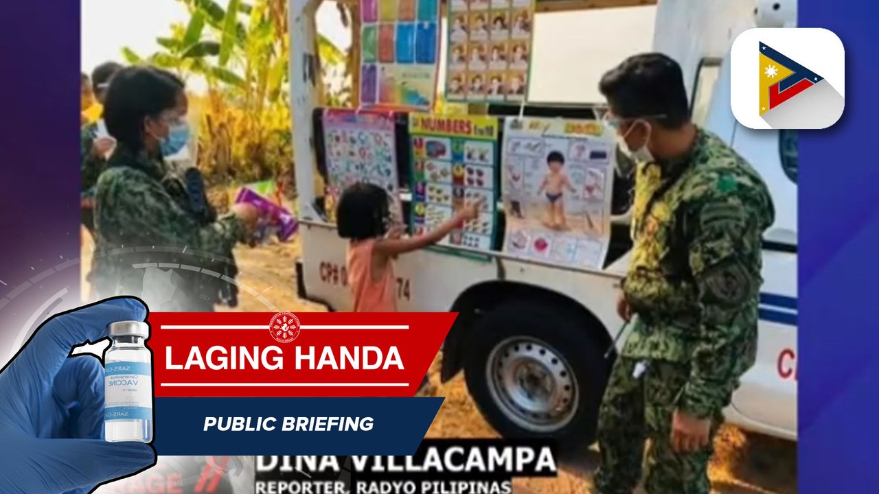 Mga pulis sa Santiago City, dumarayo sa mga liblib na barangay ng lungsod para magturo sa mga bata sa ilalim ng kanilang Learning on Wheels Program