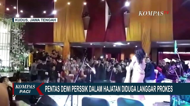 Pentas Dewi Perssik di Hajatan Diduga Langgar Prokes