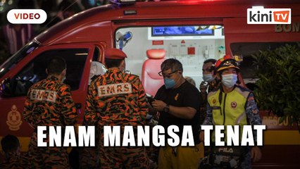 Enam mangsa kemalangan LRT dilaporkan tenat