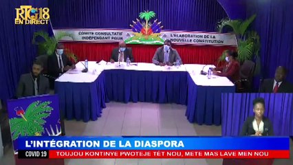 4ème série des 9 Débats sur le projet de la nouvelle Constitution La Diaspora