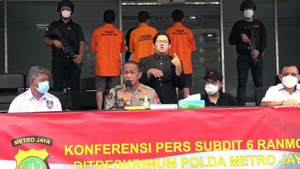 Polda Metro Jaya Ungkap Sindikat Penggelapan Mobil Rental