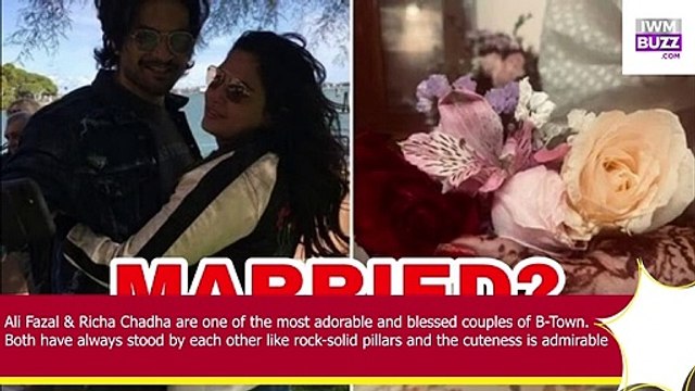 Viral Photo Are Ali Fazal & Richa Chadha married