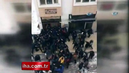 Kayseri'de HDP binasına saldırı