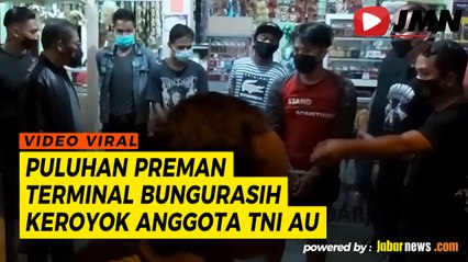 REPORTASE - PULUHAN PREMAN BUNGURASIH KEROYOK ANGGOTA TNI AU