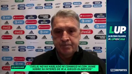 Gerardo Martino explica cómo van a convocar a los olímpicos: LUP