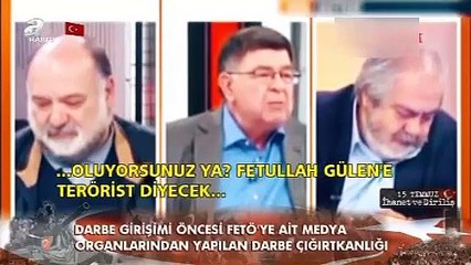 15 Temmuz öncesinde çirkin söylemler!