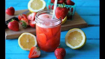 En kolay çilekli limonata nasıl yapılır? Çilekli limonatanın püf noktaları