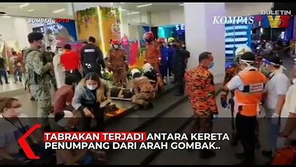 2 LRT Tabrakan di Malaysia, 213 Orang Terluka