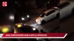 Ataşehir’de yol verme kavgasında araç sürücüsüne kaskla saldırdılar