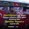 Azerbaycan Türk’ü kadın Şehitler Tepesi'nde böyle haykırdı!