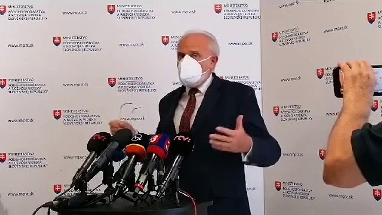 ZÁZNAM: TK ministra pôdohospodárstva a rozvoja vidieka SR Jána Mičovského