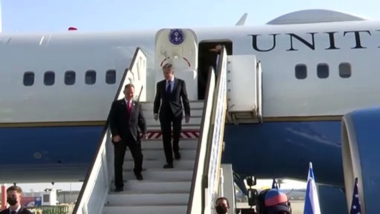 US-Außenminister Blinken in Israel eingetroffen