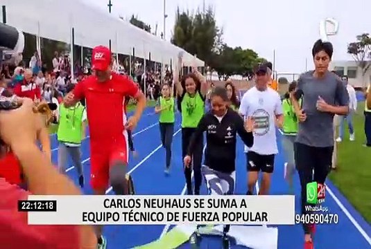 Segunda Vuelta: Carlos Neuhaus e Inés Melchor se unen al equipo técnico de Fuerza Popular