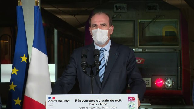 Train de nuit Paris-Nice : intervention du Premier ministre depuis la gare de Paris-Austerlitz