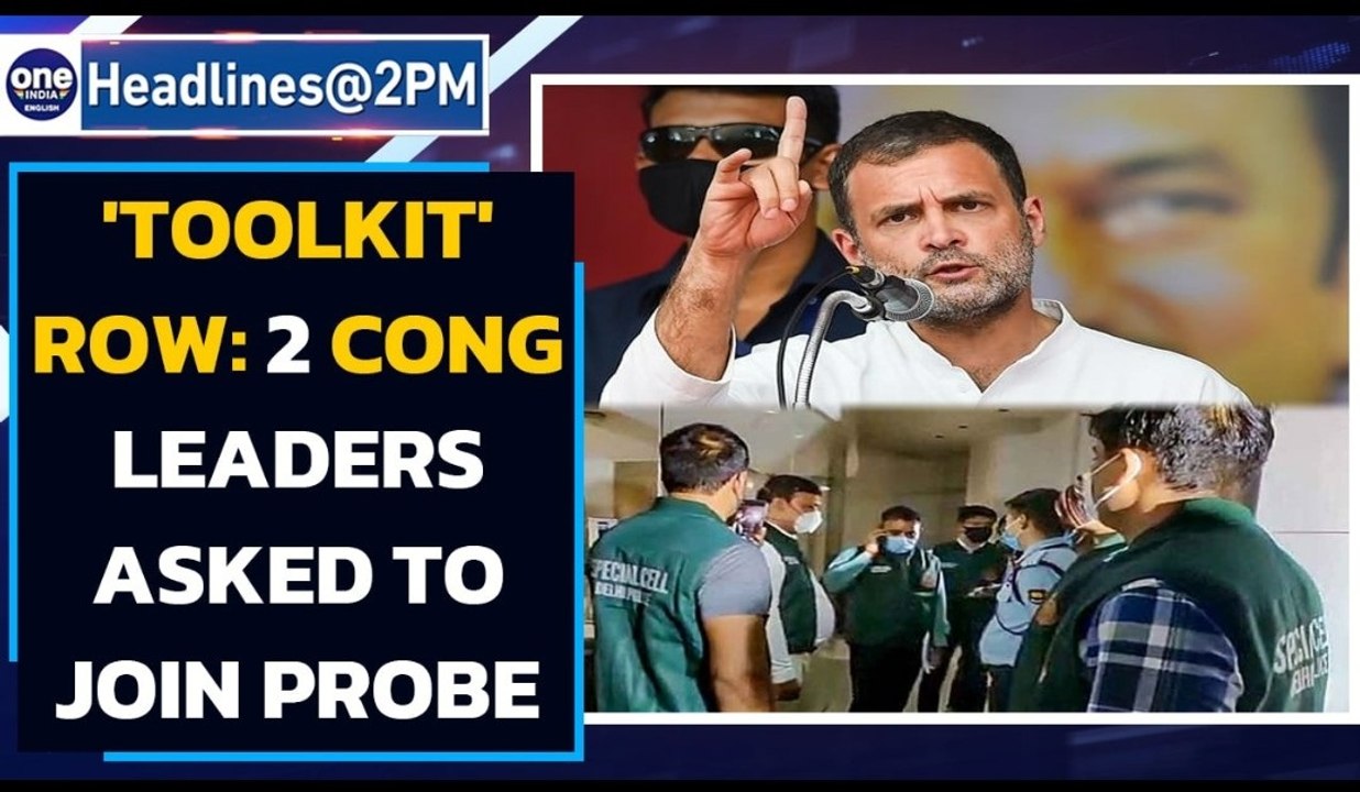 Toolkit row: Two congress leaders sent notice, Police raids Twitter offices| Oneindia News