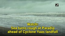 Sea turns rough at Paradip ahead of cyclone Yaas landfall