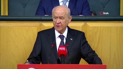 Devlet Bahçeli: "Amaç Türkiye'nin uluslararası camiada itibarını lekelemektir"