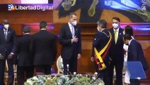 El rey Felipe VI asiste a la toma de posesión del nuevo presidente de Ecuador
