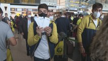 Cientos de aficionados del Villarreal arroparán a su equipo en la final de la Liga Europa