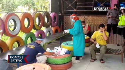 Cek Point, 1 Penumpang Bus Positif Covid-19