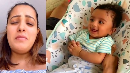 Anita Hassanandani ने और पति Rohit ने बेटे से की खूब सारी बातें ; Watch video | FilmiBeat