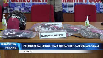 Aksi Begal Motor Tertangkap Kamera CCTV