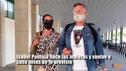 Isabel Pantoja hace las maletas y vuelve a casa antes de lo previsto