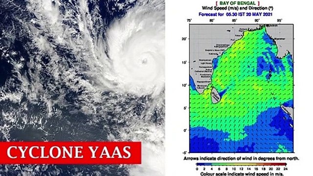 Cyclone Yaas अगले 24 घंटे में चक्रवात यास दिखाएगा रौद्र रूप, Rain lashes Odisha's Chandipur